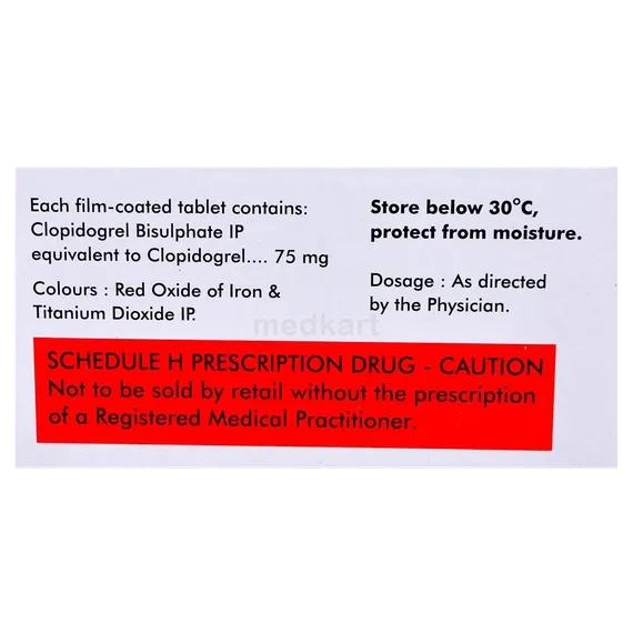 plagerine 75mg tablet 10's